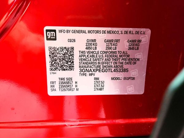 2026 CHEVROLET EQUINOX 2LT
