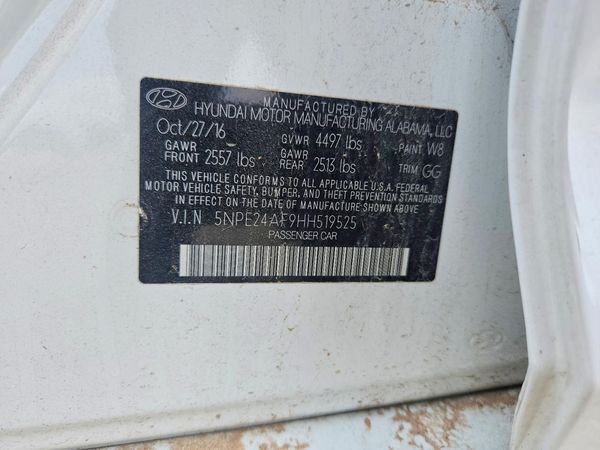 2017 HYUNDAI ELANTRA SE, Eco