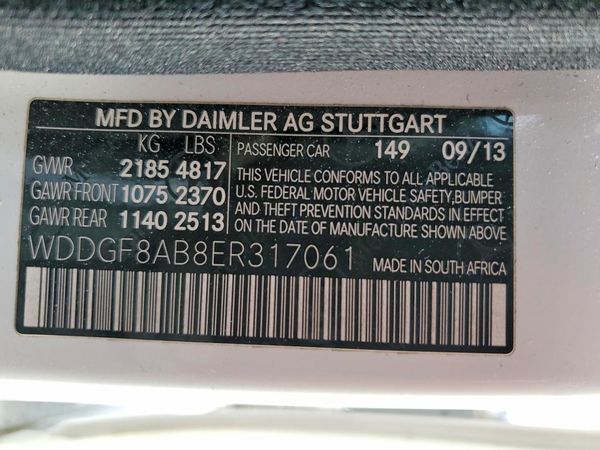 2014 MERCEDES-BENZ C C300 4 MATIC