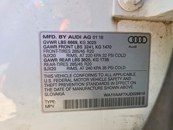 2018 AUDI Q7