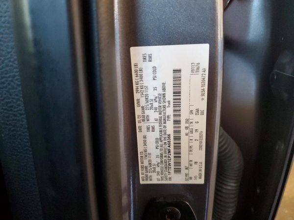 2021 FORD F150