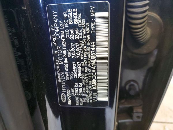 2021 HYUNDAI KONA SEL