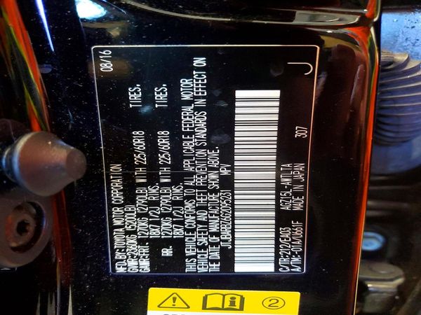 2016 LEXUS NX 200T 200t Luxury