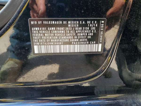 2017 VOLKSWAGEN JETTA