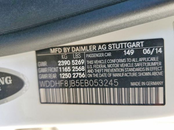 2014 MERCEDES-BENZ E E350