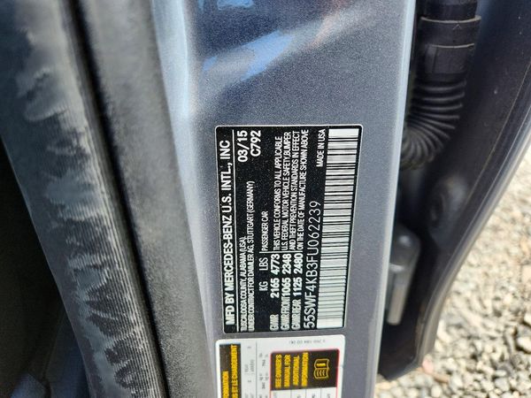 2015 MERCEDES-BENZ C 4-MATIC