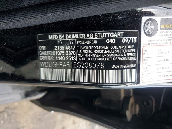 2014 MERCEDES-BENZ C C300 4 MATIC