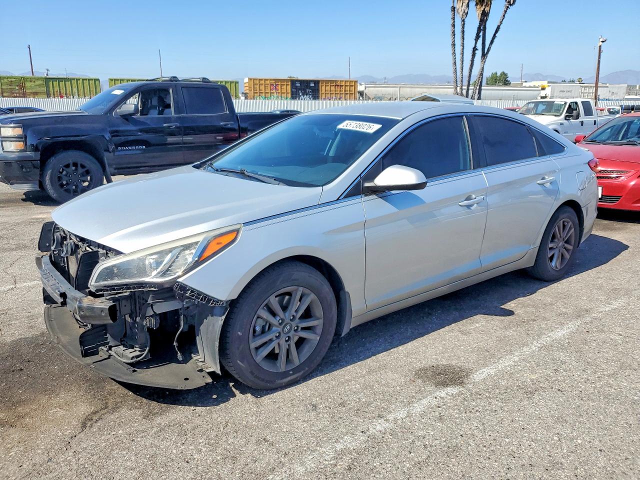 2015 HYUNDAI SONATA SE, ECO — Front 3/4
