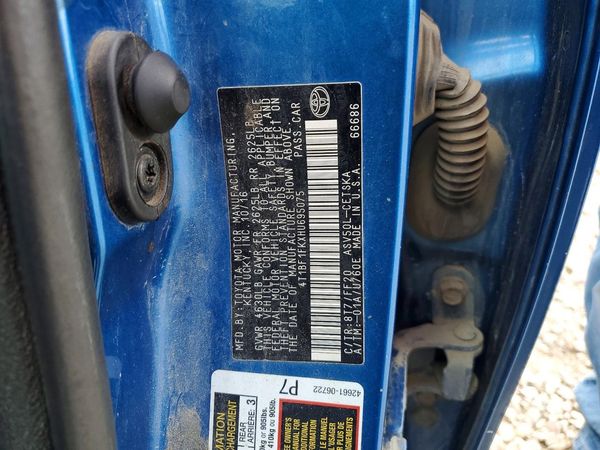 2017 TOYOTA CAMRY LE/SE/XLE/XSE