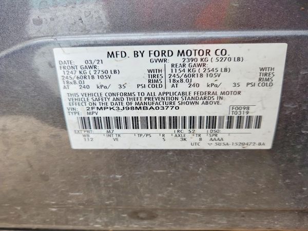 2021 FORD EDGE
