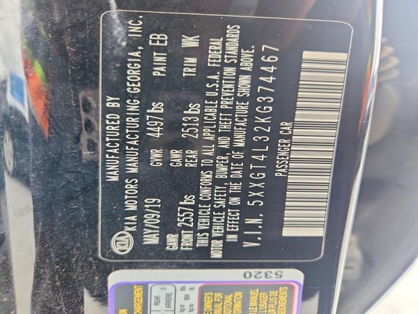 2019 KIA OPTIMA LX, S
