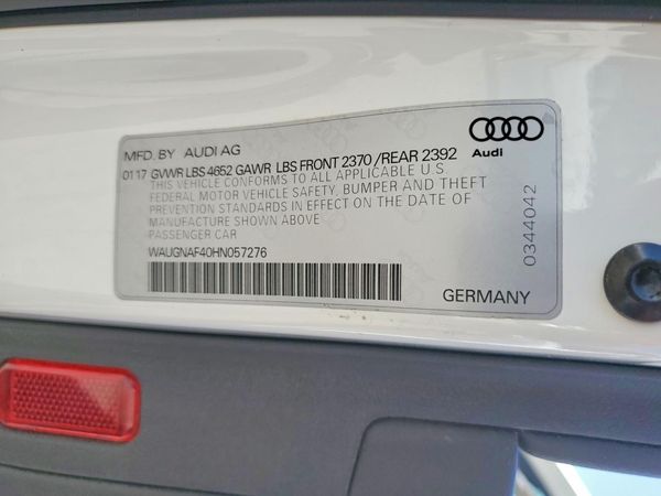 2017 AUDI A4