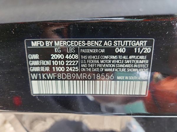 2021 MERCEDES-BENZ C C300