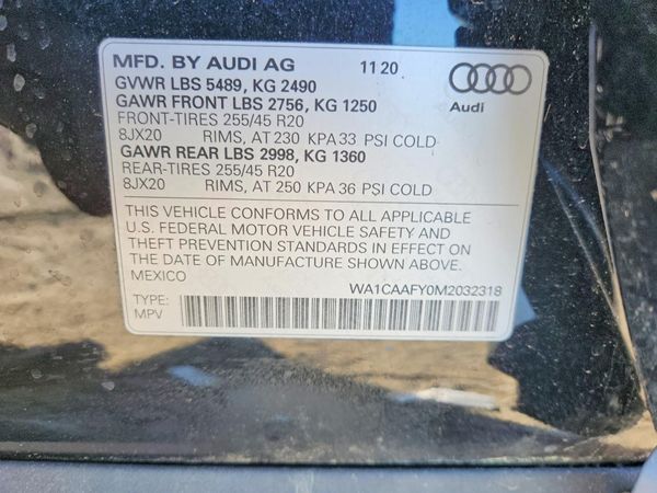 2021 AUDI Q5