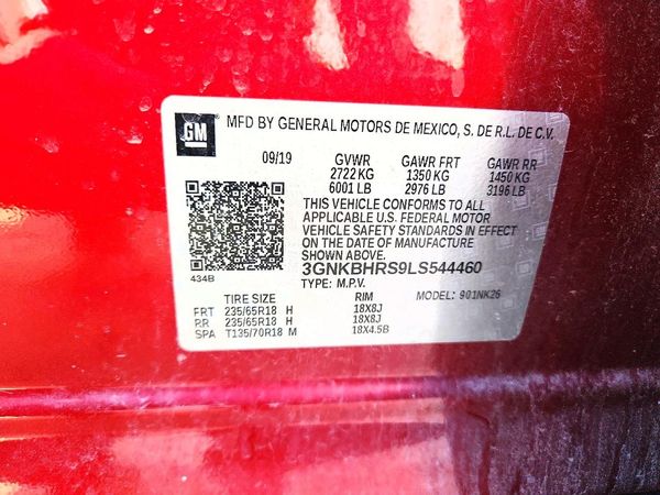 2020 CHEVROLET BLAZER 2LT