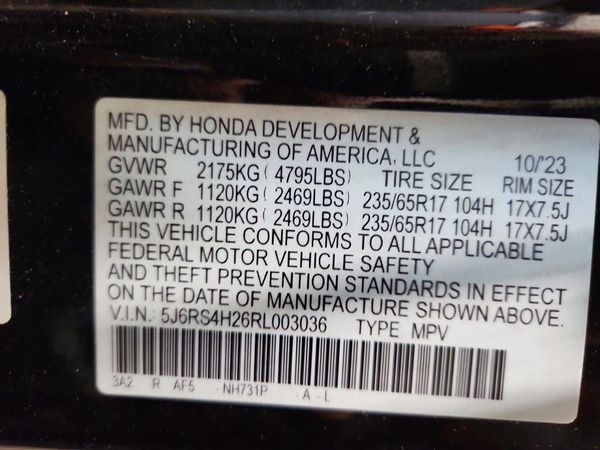 2024 HONDA CR-V LX