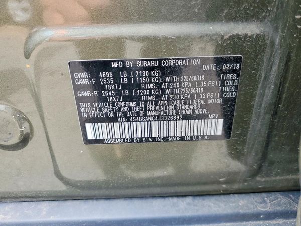 2018 SUBARU OUTBACK Limited+M/R+ES+NAVI