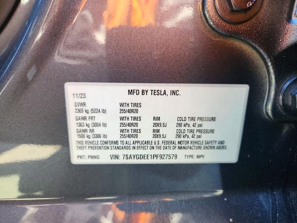 2023 TESLA MODEL Y