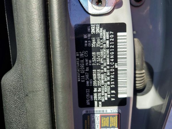 2022 KIA SORENTO