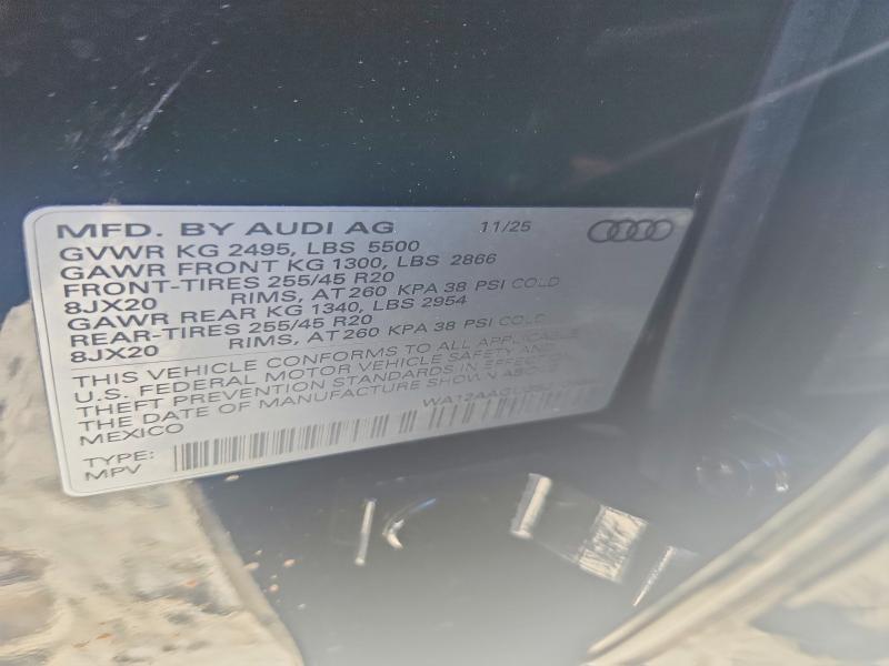 2025 AUDI Q5 quattro Premium Plus