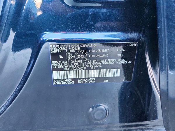 2018 TOYOTA RAV4 LE