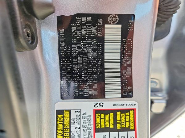 2023 TOYOTA CAMRY