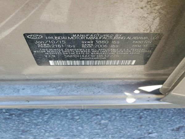 2015 HYUNDAI ELANTRA