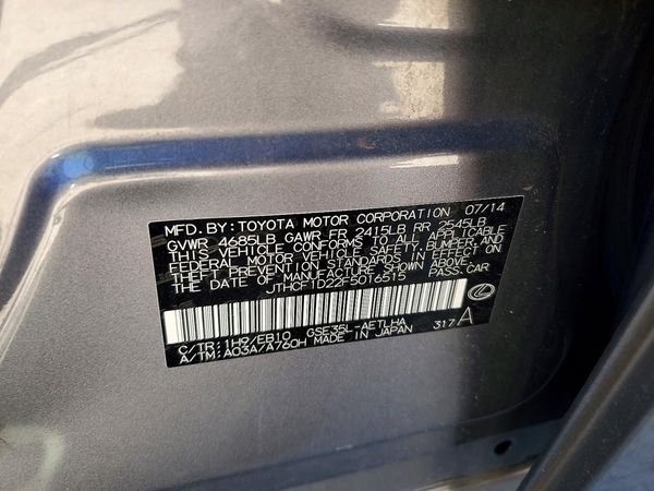 2015 LEXUS IS
