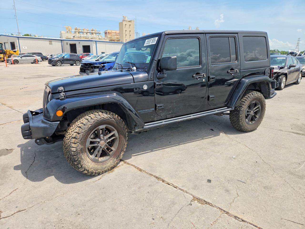2017 JEEP WRANGLER UNLIMITED SAHARA 4X4
