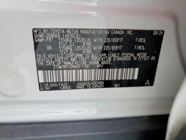 2024 TOYOTA RAV4 XLE
