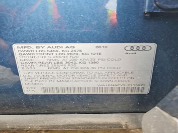 2018 AUDI Q5
