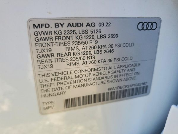 2023 AUDI Q3