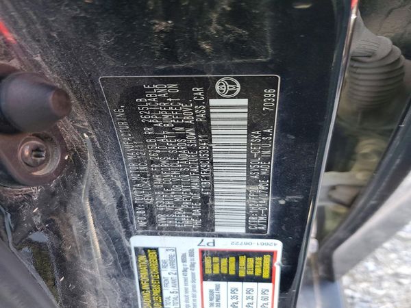 2012 TOYOTA CAMRY