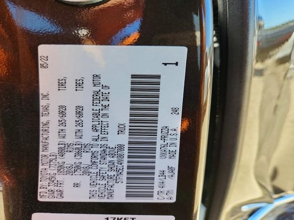 2022 TOYOTA TUNDRA 1794