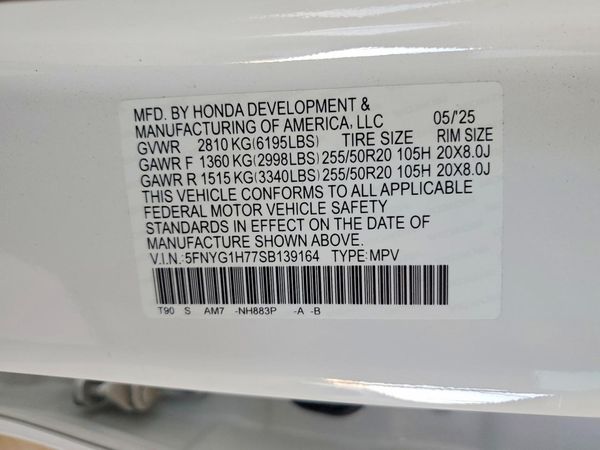 2025 HONDA PILOT