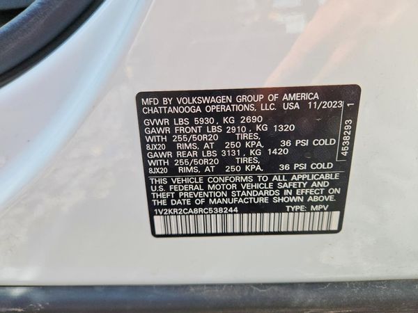 2024 VOLKSWAGEN ATLAS