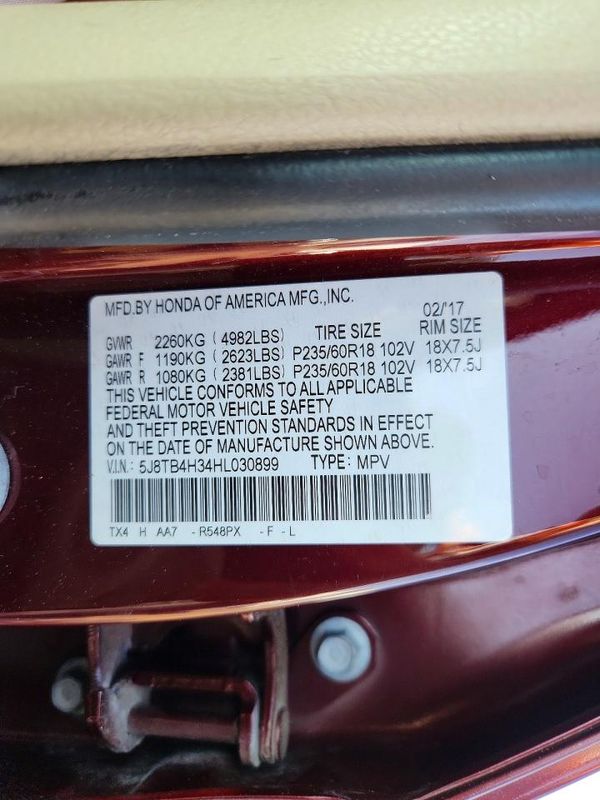 2017 ACURA RDX