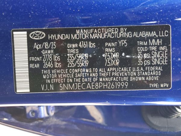 2023 HYUNDAI TUCSON Limited