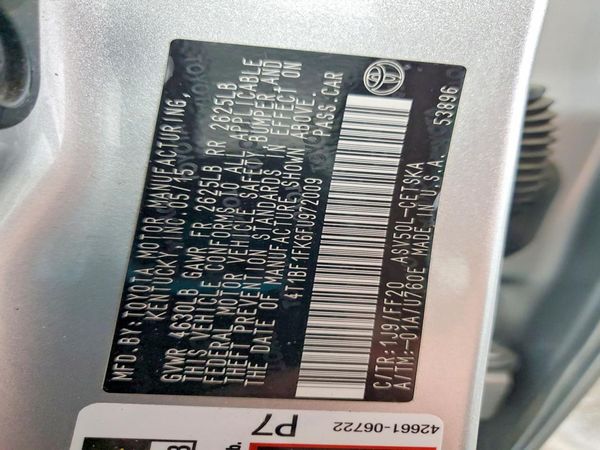 2015 TOYOTA CAMRY