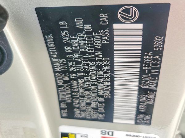 2025 LEXUS ES 350 350 Premium