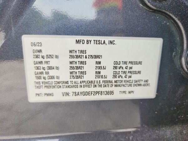 2023 TESLA MODEL Y