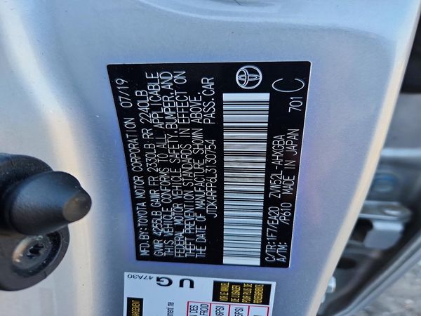 2020 TOYOTA PRIUS