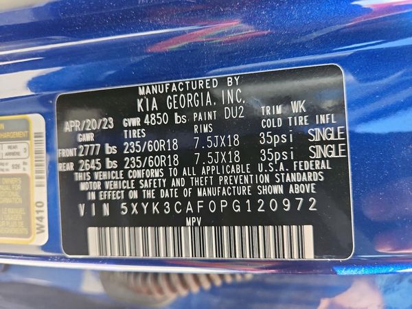 2023 KIA SPORTAGE EX