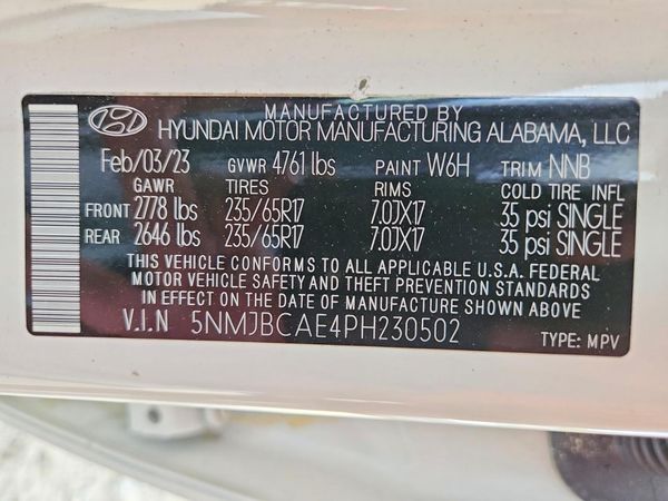2023 HYUNDAI TUCSON SEL