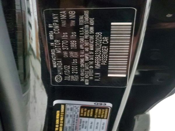 2022 HYUNDAI VENUE SE