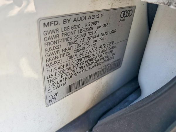 2017 AUDI Q7 quattro Prestige