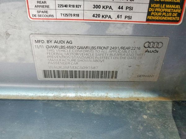 2012 AUDI A3 Premium Plus