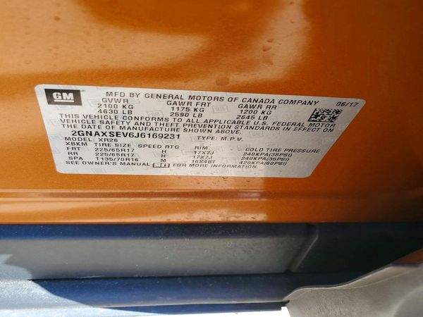2018 CHEVROLET EQUINOX LT (1LT)