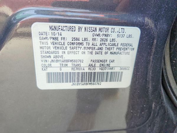 2015 INFINITI Q70