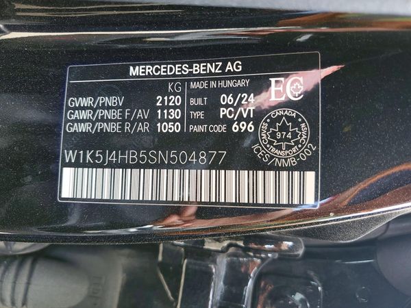 2025 MERCEDES-BENZ CLA CLA 250 4MATIC